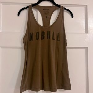 Nobull Racerback Tank Brown